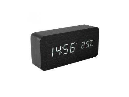digitalny budik s led displejom cierna oc 04