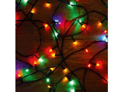 led svietiaci retazec farebna 200 led