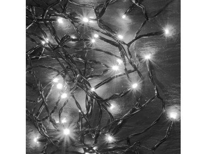 led svietiaci retazec studena biela 100 led