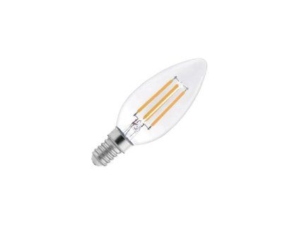 led ziarovka filament 4w c35 e14 3000k zlf712