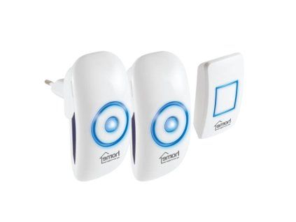 set bezdrotoveho zvonceka 2 zvonceky 230 v 150 m dbs 1501ac