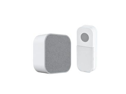 solight bezdrotovy zvoncek bateriovy 180m biely learning code