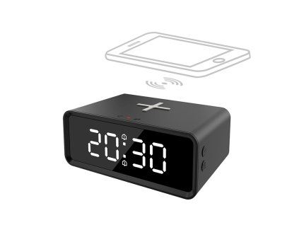 solight budik s qi bezdrotovu nabijackou