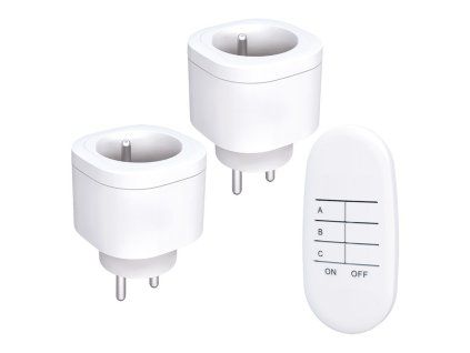 solight dialkovo ovladane zasuvky set 2 1 2 zasuvky 1 ovladac learning code