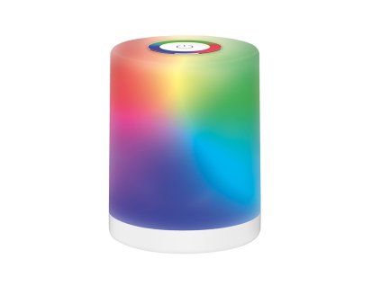 solight led nabijacia rgb lucerna li ion usb c