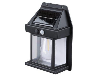 solight led solarna lampas nastenna tepla biela 12x17cm cierna