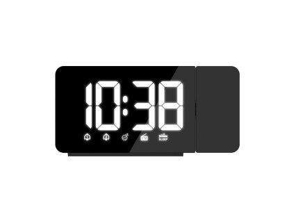 solight projekcne hodiny s radiom a budikom