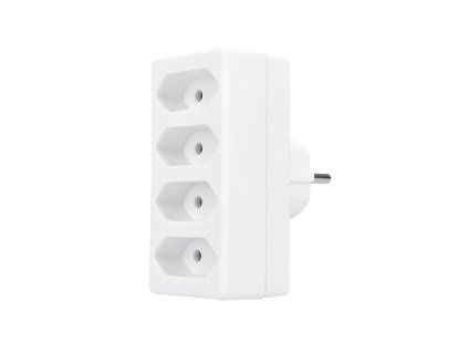 solight rozbocka 4x 25a biela