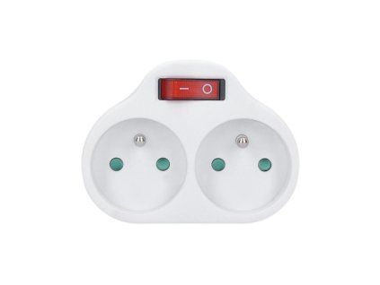 solight rozbocovac 2x 10 a biely vypinac