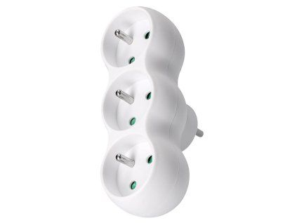 solight rozbocovac 3 x 10a biely