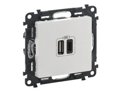 valena life 753106 zasuvka usb ac biela