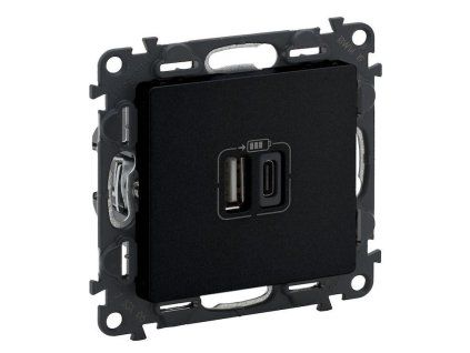 valena life 756306 zasuvka usb ac cierna