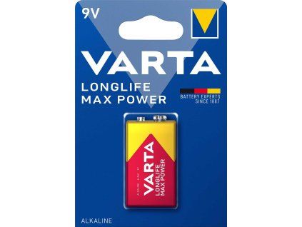 varta longlife max power 4722 9v bl1