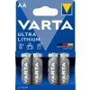 varta ultra lithium 6106 aa bl4