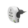 q2 power cestovny adapter world to switzerland usb 1100210