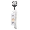 solight predlzovaci privod 5m 3 zasuvky 16a 3680w pvc biely