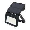 solight led solarny reflektor so senzorom 6w 660lm 3cct li ion cierna