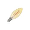 led ziarovka filament 6w vintage c35 e14 2000k zlf713dv