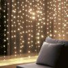 dot led svietiaci zaves 2 x 14 m tepla biela kin294dww
