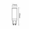 led ziarovka 6w g9 smd 2800k zls616cd