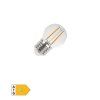 led ziarovka filament 2w g45 e27 3000k zlf815