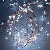 micro led svietiaci retazec 80 led studena biela na vonkajsie pouzitie