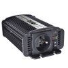 solight invertor 12v usb 500ma kovovy cierny max zatazenie 300w