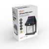 solight led solarna lampas nastenna tepla biela 12x17cm cierna