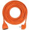 solight predlzovaci privod spojka 1 zasuvka 7m 3 x 1mm2 oranzova