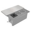 solight rj45 cat6 doplnkovy modul pre vstavane zasuvky serie pp128