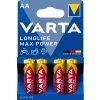 varta longlife max power 4706 aa bl4