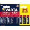 varta longlife max power 4706 aa bl8