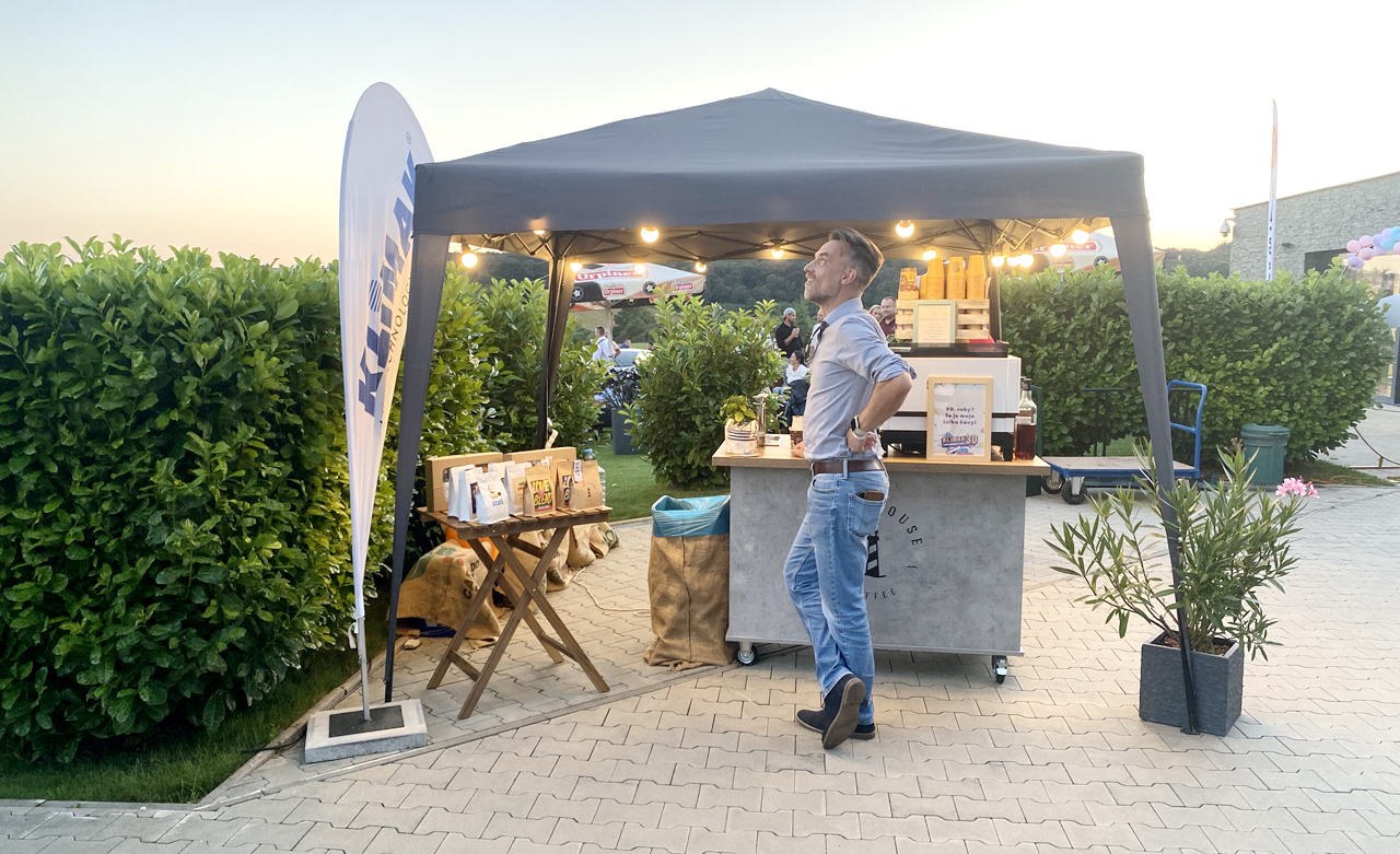 Kávový catering Lighthouse Coffee: Bez dobrej kávy sa ani lístok nepohne