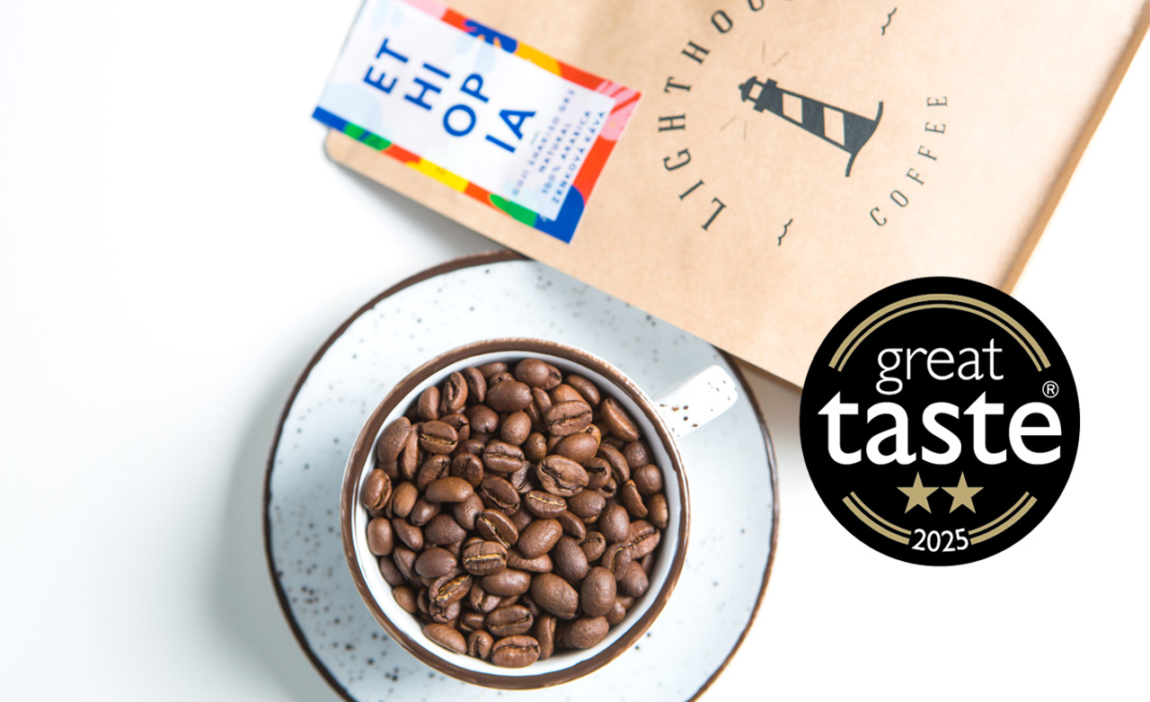 Dve hviezdy Great Taste Awards pre našu Ethiopiu Sidamo Guji!