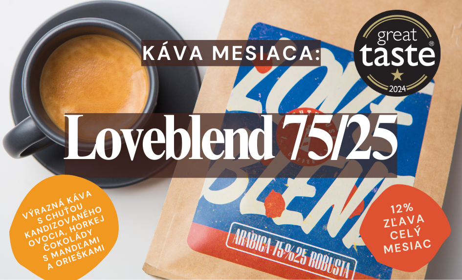 Lighthouse Coffee káva mesiaca Loveblend 75/15