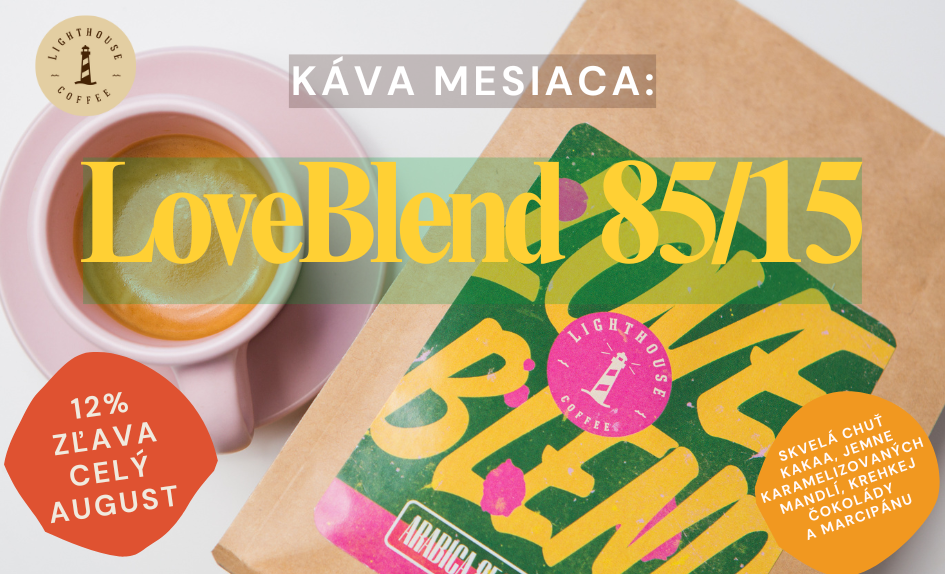 Lighthouse Coffee káva mesiaca Loveblend 85/15