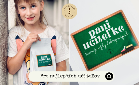 Lighthouse Coffee darček pre učiteľov