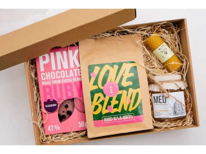 darcekovy balicek loveblend 2 coffeeport kava vino cokolada