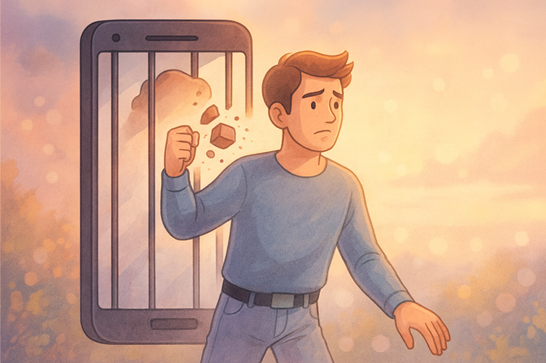 Když je mobil blíž než partner