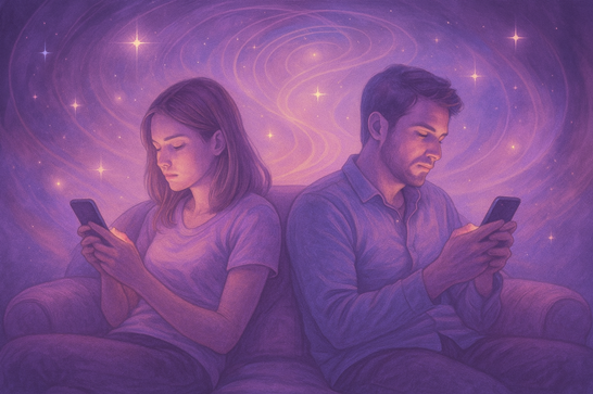 Vedle sebe, ale ne spolu: Když nám mobil krade blízkost