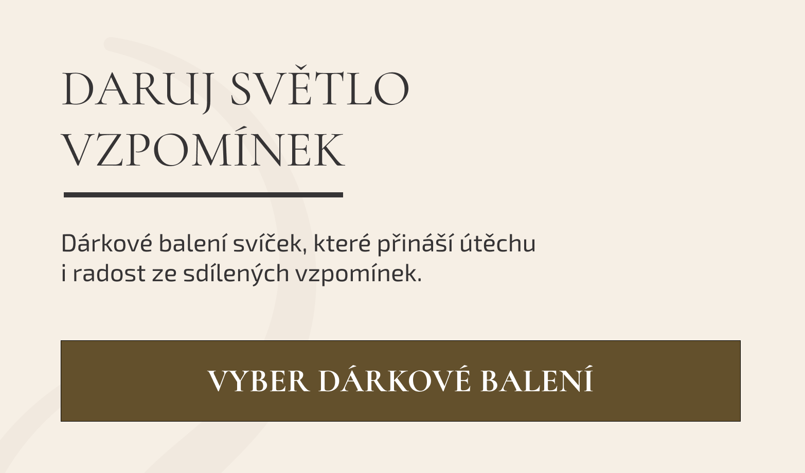 Daruj světlo vzpomínek