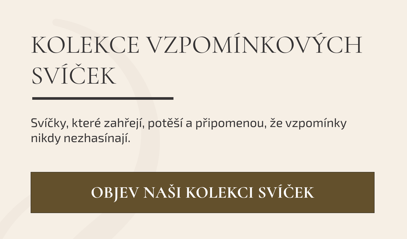 Objev kolekci vzpomínkových svíček