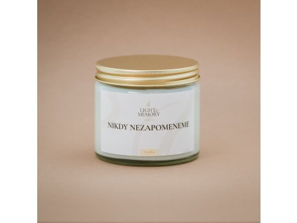 Sójová svíčka Maxi Vanilka