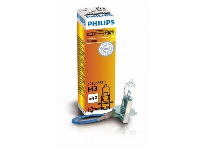 žárovka H3 12V 55W PK22s Premium +30% PHILIPS