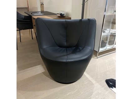ANDA malé otočné křeslo Indiana Noir