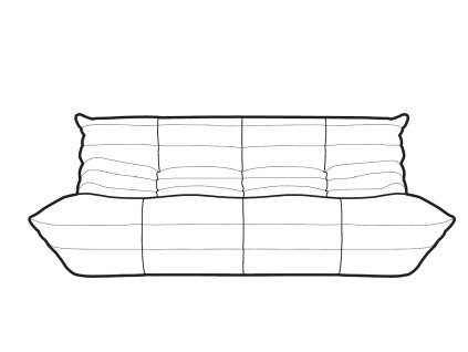 togo 3seater piktogram