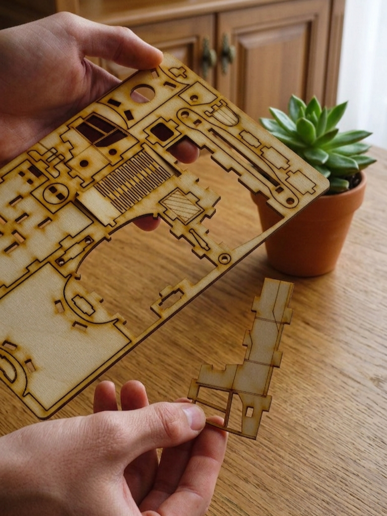 3D puzzle vyloupnutí