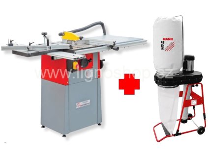 HOLZMANN SET TS200 + ABS850 KOTOUČOVÁ STOLNÍ PILA + ODSAVAČ PILIN