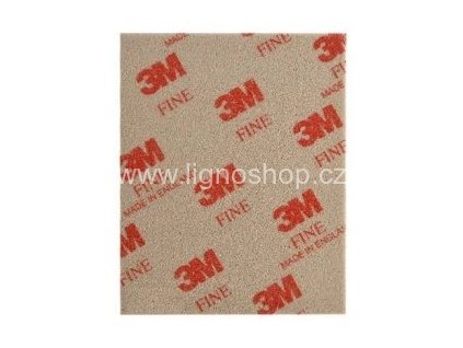 03809 Houba Fine 3M pro střední broušení 115 x 140 mm