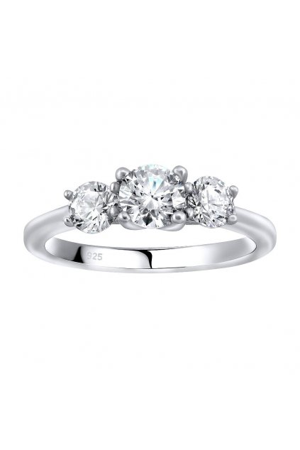 Strieborný prsteň VICTORIA so Swarovski® Crystals